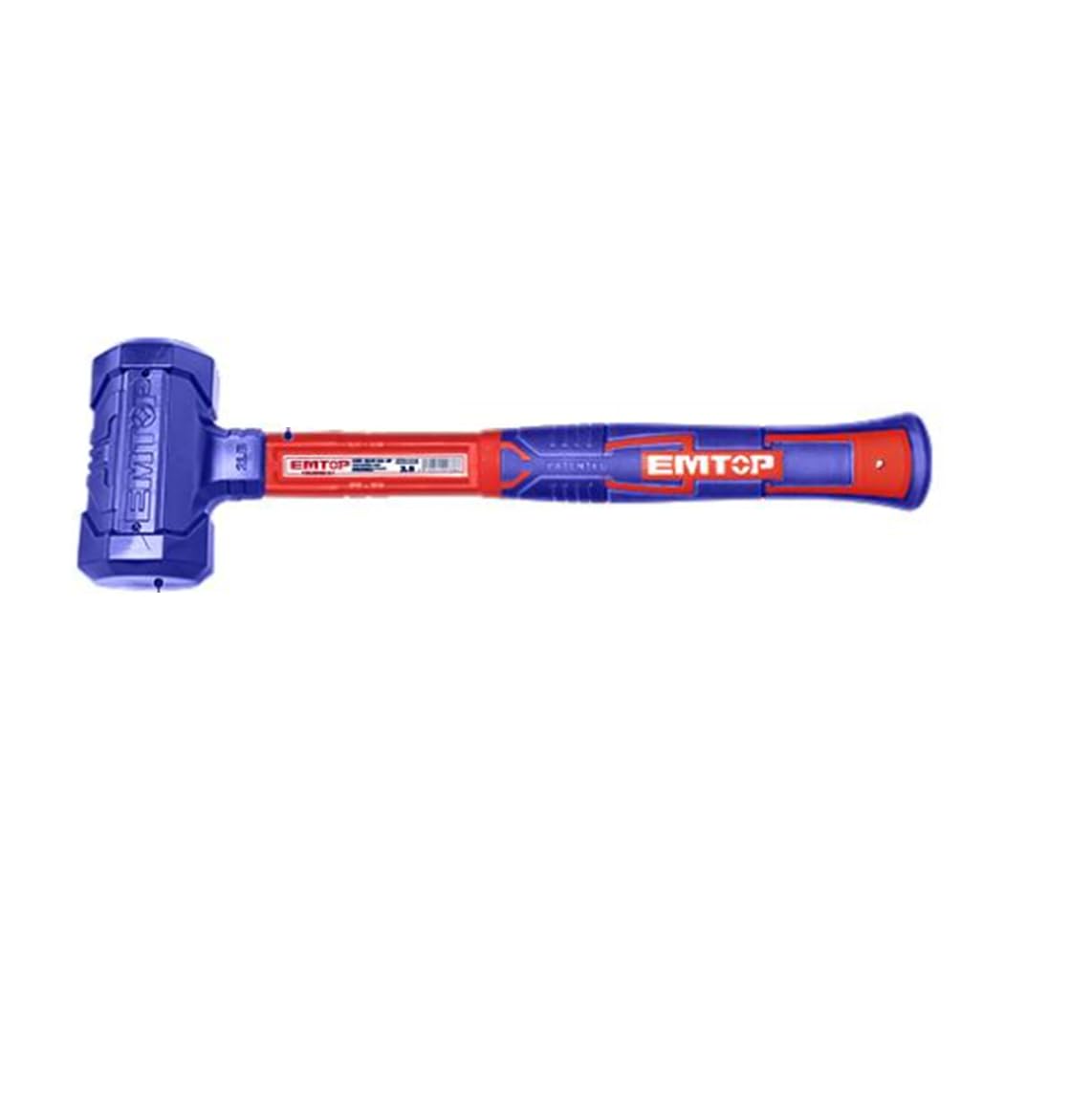 MBTstore EMTOP EHAMDH0201 Dead Blow Mallet weight 2LB, Non-marring Plastic, Non Rebounding, Non- spark, unique design fibreglass Handle-picture-10