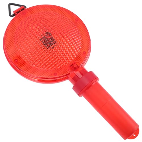 Luz de advertencia de carretera LED roja anticaídas para evitar atropellos en vía