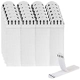 FAINCA 25 Stück Klettverschluss Selbstklebend 93 X 19 mm Klettband Selbstklebend Extra Stark Kein Lochen Erforderlich Klettband für Fliegengitter Keine Rückstände für Waschtische Autozubehör