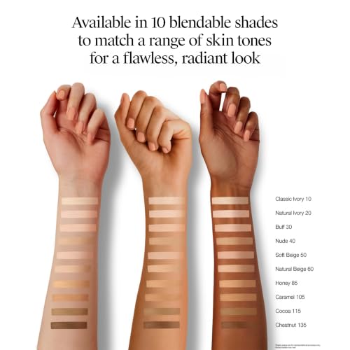 Neutrogena Hydro Boost Hydrating Tint Foundation, Buff 30, 1.0 fl. oz | Lightweight Makeup for Dry Skin, With Hyaluronic Acid, Oil-Free Water-Gel, For Smooth, Natural Coverage - image 7