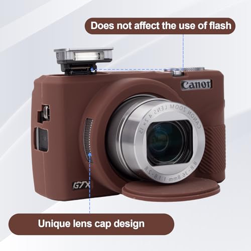 Funda de silicona y protector para Canon G7X Mark III - Fernando Cortés