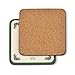 Spode Christmas Tree Holiday Coasters (Set of 6) - Cork Backed Board, Heat and Stain Resistant Drink Coasters - Durable Tabletop Protection, Festive Coasters for Home Décor (4