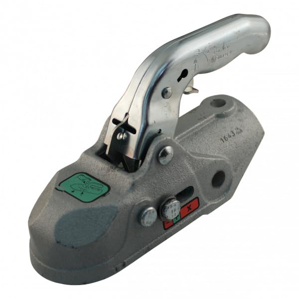 Knott K35A - redonda 50 mm - 3500 kg - Enganche de remolque con freno de bola