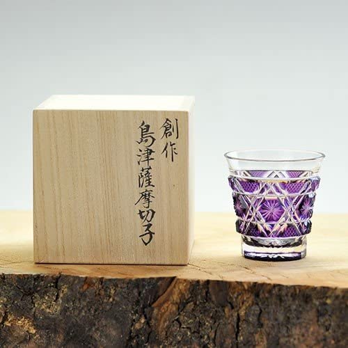薩摩切子　冷酒グラス藍　島津興業　江戸切子 楽天市場】【ふるさと納税】＜選べる色＞ 島津薩摩切子 冷酒