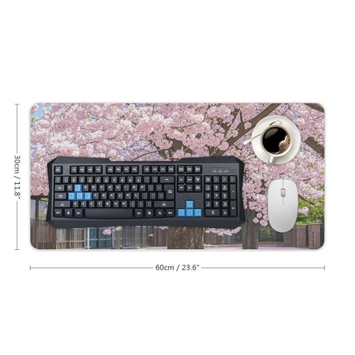 Cherry Blossom Desk Pad Protector Large Waterproof miniatura 2