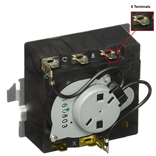 GLOB PRO SOLUTIONS Model TMD1EM03, TMD1FM07 234D1296P004 Dryer Timer compatible with GE, Hotpoint RCA NormPacific Model TMD1EM03,TMD1FM07 by GLOB PRO SOLUTIONS - Used condition - Image 3