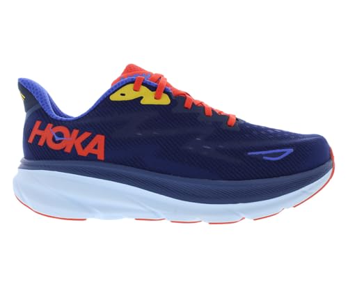 HOKA ONE ONE Clifton 9 Wide Mens Shoes Size 10, Color: Bellwether Blue