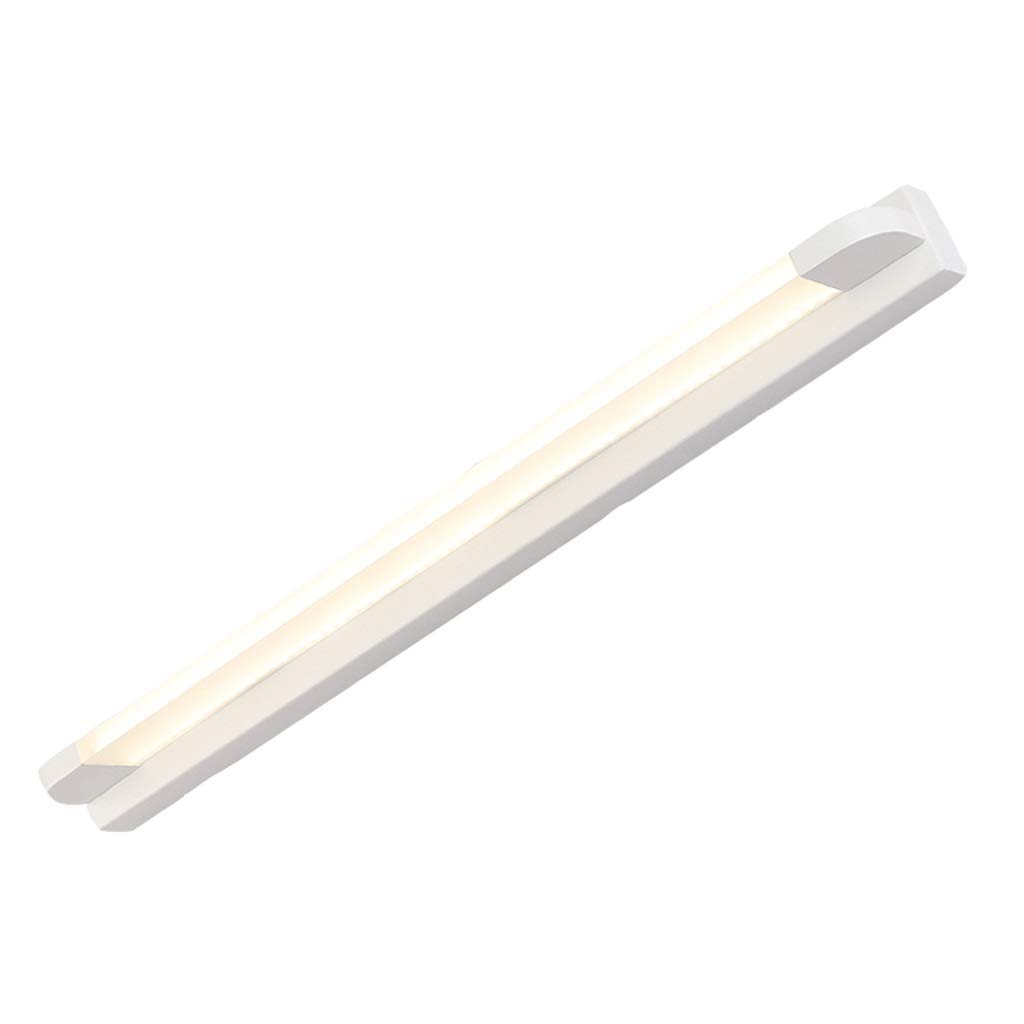 Lámparas de Espejo de Baño Lámpara Delantera Material Frosted Hierro Forjado Cuerpo de Hierro Led Fuente de Luz de Luz de Luz Luz Caliente Y Luz Blanca Iluminación de Pared