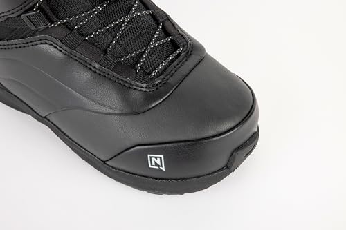 Nitro Damen Snowboards Crown TLS '23 Leichter Snowboardschuh Snowboardboot mit Schnellschnürsystem Allround Freestyle Freeride Softboot Warm Boots, Black, MP 22,5 // EU 35 1/3 // US 5
