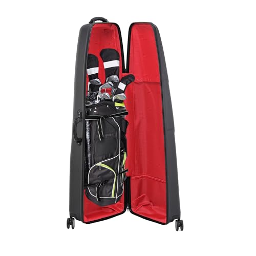 image for Samsonite Tour Classic Golf Hard Case Golf Travel Bag, Lightweight & D