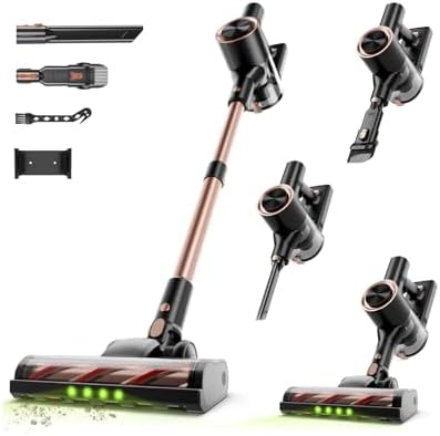 Cordless Stick Vacuum Cleaner - Rechargeable,40Kpa Powerful Sucti...
