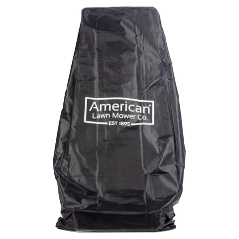 American Lawn Mower Company RMC01-B01, Reel Mower Storage Cover Bag, Black Cover