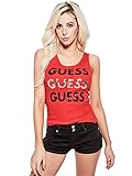 GUESS Factory Women's Lauren Sequin Logo Tank