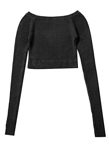 Kids Girls Soft Long Sleeve Knitted Ballet Dance Wrap Top Cardigan Sweater Pullover Crochet Crop Top Knitwear4