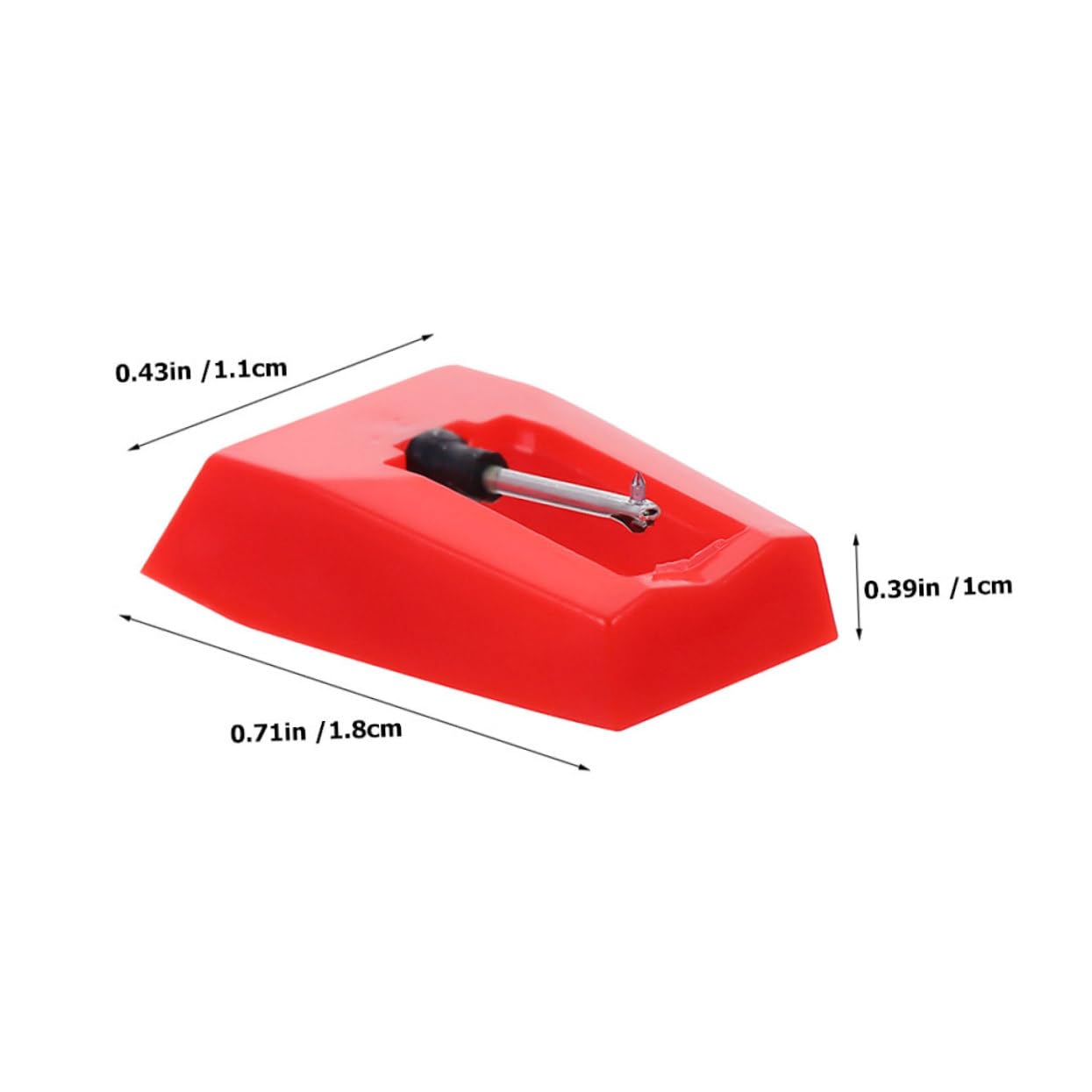 OFFSCH 2pcs Record Player Needle Replacement Stylus for Turntable Player Needle Record Replacement Phonograph