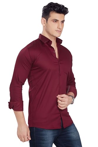 Image of DIVISIVE Men's Solid Slim Fit Shirt