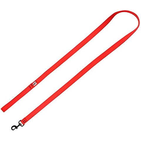 Moose Pet Wear Standard Dog Leash - Colored Heavy Duty Pet Leashes, 1 Inch x 4 Feet, Hot Orange Cover