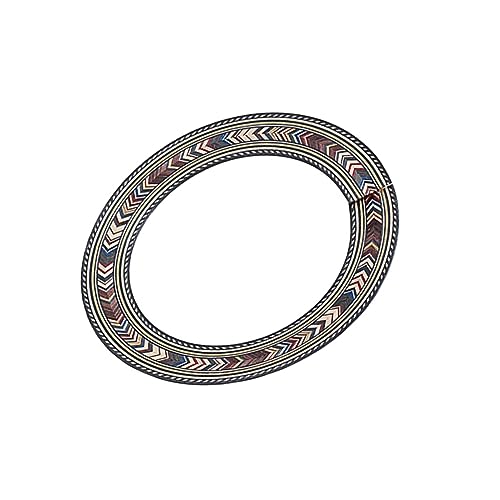 BESPORTBLE Wooden Guitar Sound Hole Rosette Durable Acoustic Guitar Accessory High Grade Material Gxba