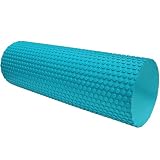 ZORVYX Faszienrolle Wirbelsäule Rücken 45×15cm Weich Schaumstoffrolle für Massage und Entspannung, Pilates Rolle für Fitness Dehnen Yoga und Pilates Zu Hause