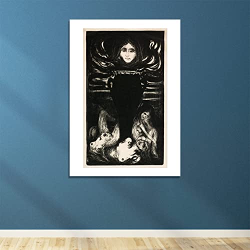 The Urn Edvard Munch | Grand poster mat pour une decoration murale unique