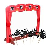 Développement créatif : cultivez la créativité et les compétences manuelles des enfants avec ce kit de marionnettes à ombres diy, marionnettes d'histoires pour enfants, spectacles d'ombres en famille