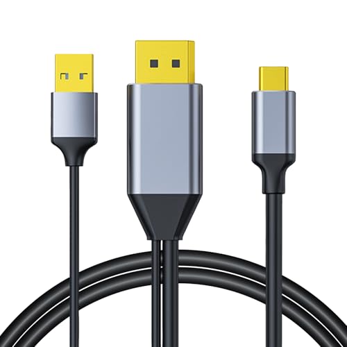 Câble adaptateur pour écran portable tactile connexion USB C 4K - 4