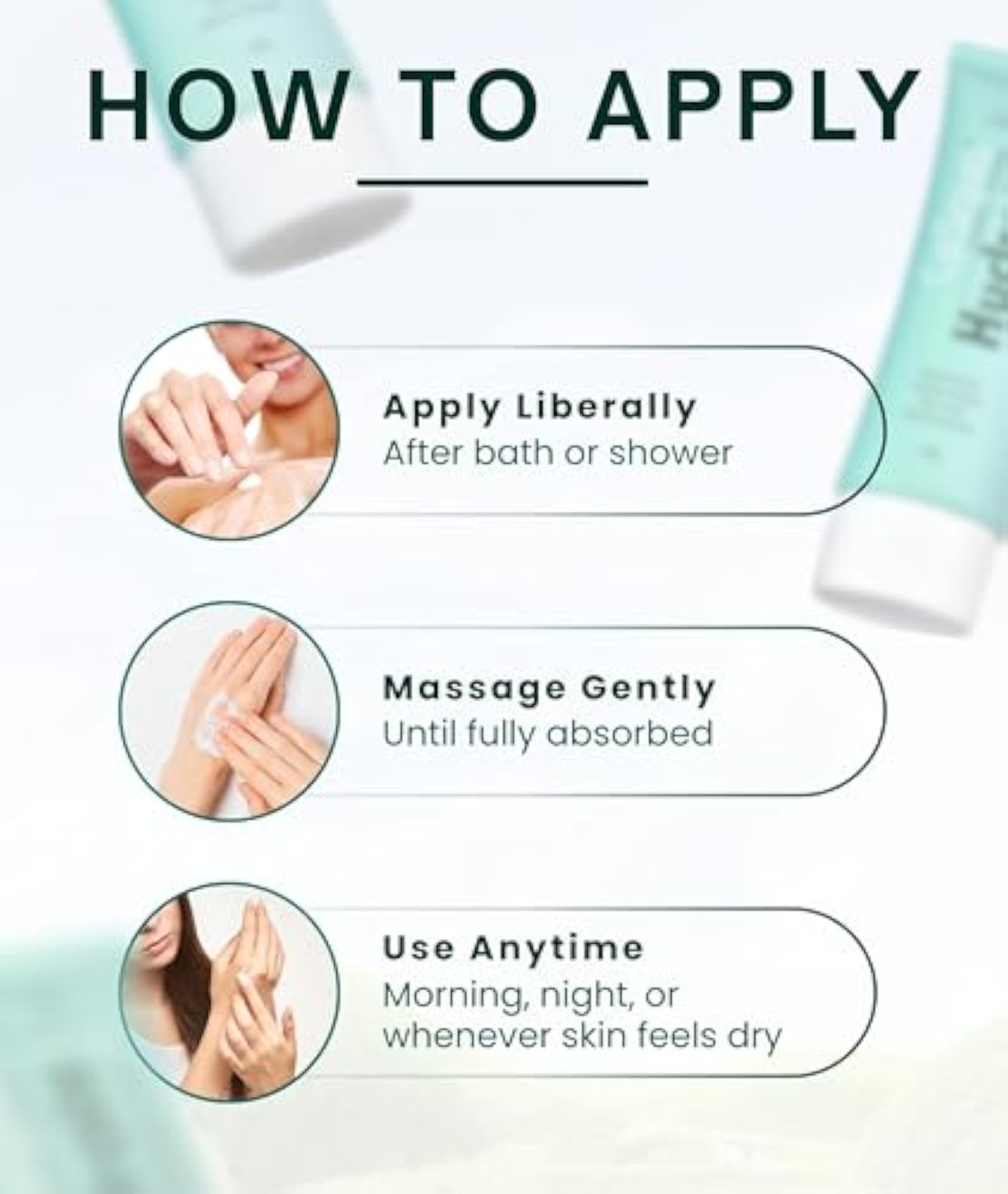 Hydrate Body Moisturising Cream, Nourishing Formula