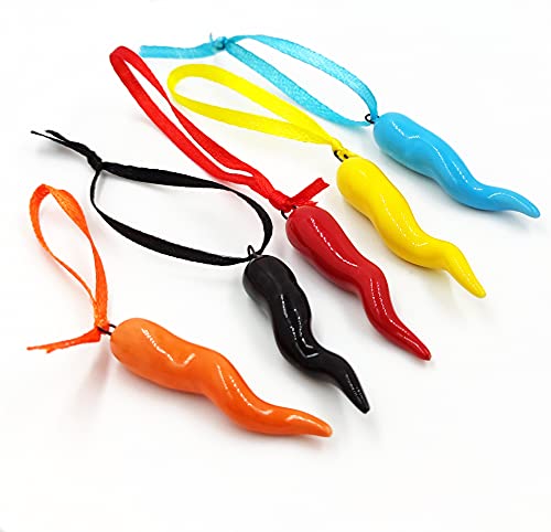 Goldway Corno Autentico Ciondolo Idea Regalo Uomo