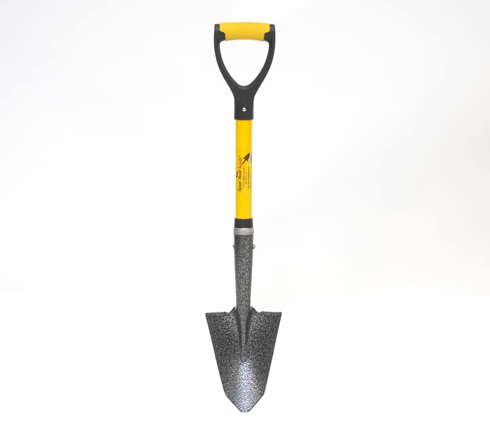 Spear Head Spaten - Verstärkte Fiberglas Gartenschaufel mit gepolstertem D-Griff - Preisgekrönte Schaufel - Modell SHFD2