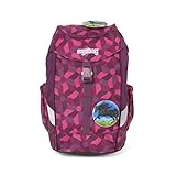 Ergonomie: Mit gepolstertem Rücken, Hüft- und Schultergurten schmiegt sich der Rucksack an den Rücken des Kindes an und verlagert das Gewicht auf die stabile Hüfte.