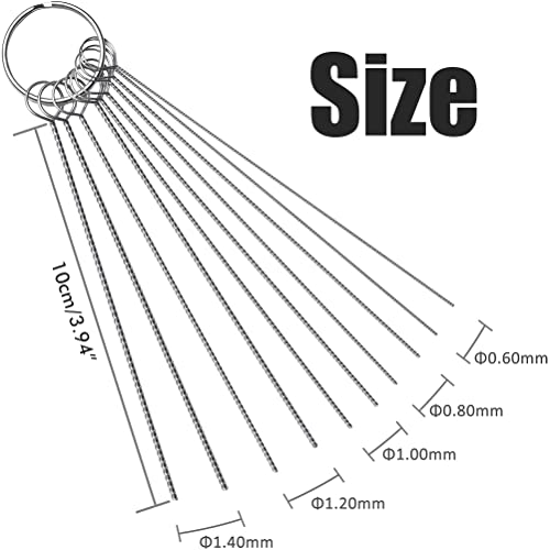 Image of Carburetor Carbon Dirt Jet Cleaner Tool Kit Cleaning Needles with Brushes for Motorcycle ATV Moped Welder Carb Chainsaw Spray