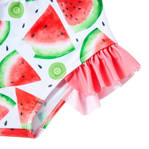 Image of Funnycokid Girls Swimsuit 3 Pieces Long Sleeve Rash Guard Set Tankini Bathing Suits Summer Kids Swimwear 3-10 Years