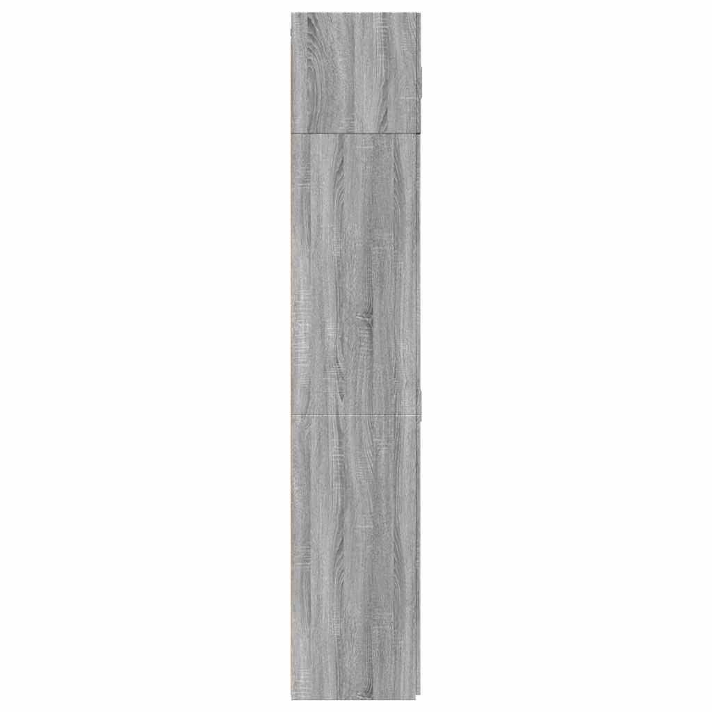 Sonoma - Armario alto (70 x 42,5 x 225 cm), color gris