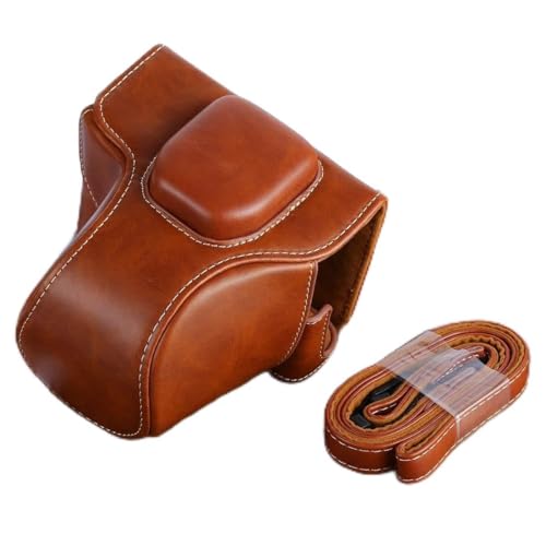 Sacoche de protection en cuir FUJIFILM XT100, une finition marron raffinée