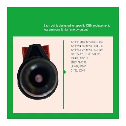Bobine d'allumage haute résistance pour moteurs essence BMW N20 et références UF667