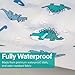 Hiverst 3 Pcs Long Sleeved Bib Set | Baby Waterproof Bibs with Pocket Bundle | Toddler Bib with Sleeves and Crumb Catcher | Stain and Odor Resistance Play Smock Apron
