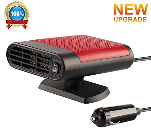 Upgrade Car Heater, 2 in 1 Portable Fast Heating Car Heater with Heating