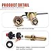 6FT Heavy Duty Vernier Adjustable Lock Cable VCGTX06 Compatible with Household, Industrial and Commercial PTO and Dump Applications, with Detachable Cable Head