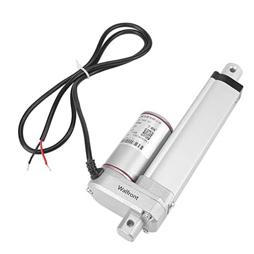 Actuador Lineal de 12v DC Actuador Motor Eléctrico Linear de Movimoiento de Elevador 50/100/150/250/300mm(100mm)