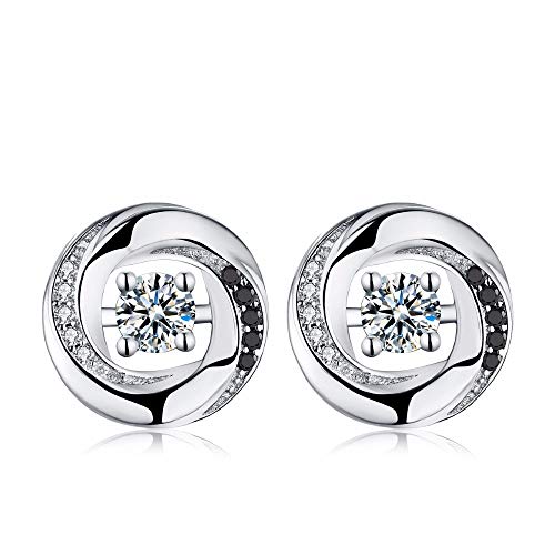 Boucles d'oreilles spinelle noire résolvant le manque d'éclat