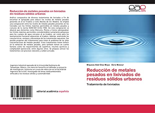 Reducción de metales pesados en lixiviados de residuos sólidos urbanos: Tratamiento de lixiviados