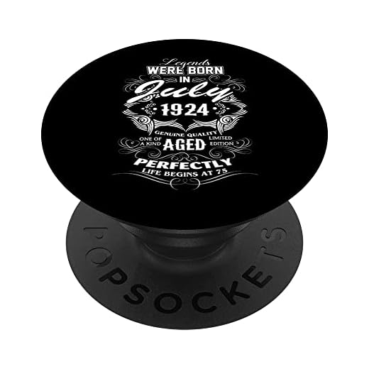 Las leyendas nacieron en julio de 1924 98 regalos de cumpleaños PopSockets PopGrip Intercambiable