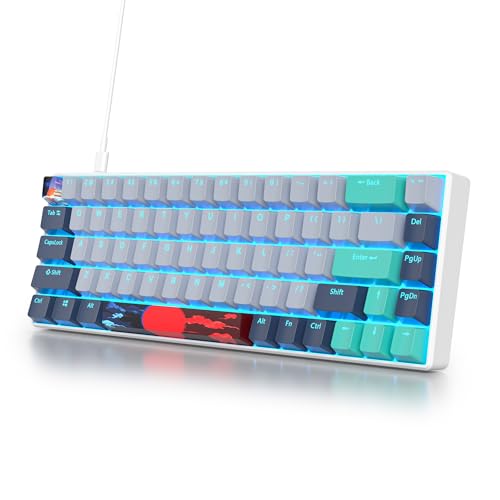 Clavier de jeu 65% Owpkeenthy filaire pour optimiser votre bureau de joueur