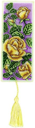Roses Bookmark Cross Stitch Kit