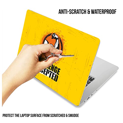 Image of Paper Plane Design Laptop Skins Sticker for Upto 17 in Laptops (Pack of 2) Des 13 (D)