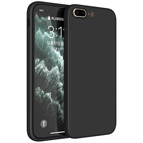 iPhone 6 Plus Case, iPhone 6s Plus Case, Silicone Shockproof Slim Soft Cover Thin Lightweight Integrated Full Lens Protection Scratch Proof US...