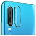 Produktbild mtb more energy® Kamera-Schutzglas + Ring für Huawei P30 (ELE-L09,L29, 6.1'') - Blau - Schutz-Folie Nano Glasfolie Rückseiten-Cam Linse Back