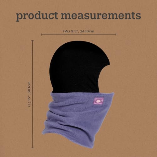 Turtle Fur Youth Shellaclava Chelonia 150 Fleece Neck Warmer Helmet Liner Winter Balaclava Hood, Ages 7-124