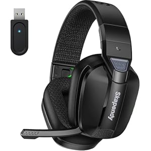Skapendy VK80 Wireless Gaming Headset Schwarz