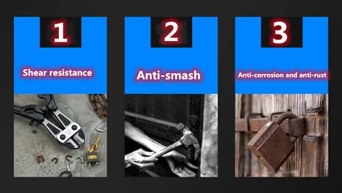 ChenYu 2 Pezzi Serratura della Porta